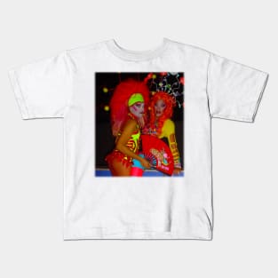 Color drag queens in LGBT parade Kids T-Shirt